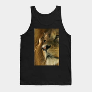 Lion head close-up Tank Top